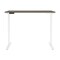 Bestar Bestar Viva 60W x 30D Electric Standing Desk in walnut grey 19867-000035 - alternate 8